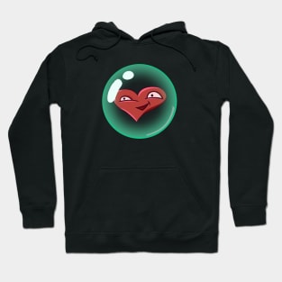 Cartoon Heart (in the Bubble) Hoodie